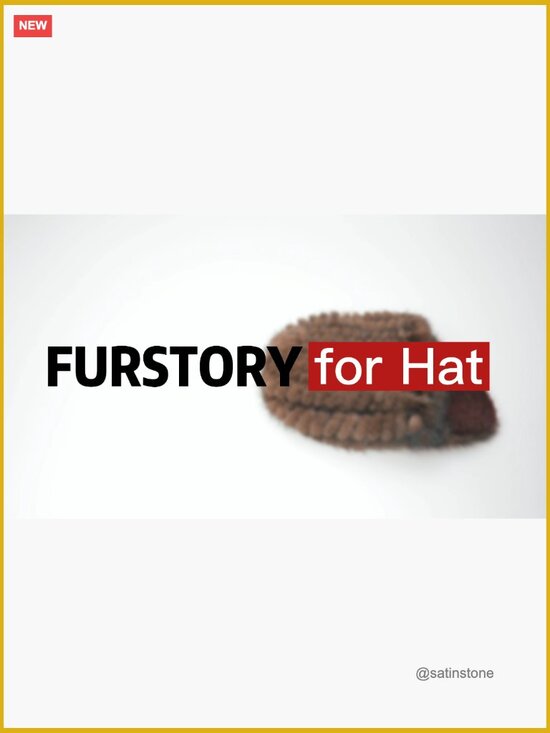 Genuine Mink Fur Knit Hat with Visor Warm Winter Ski Beanie